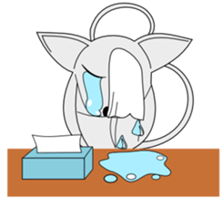 Cheerful Mouse sticker #7364149