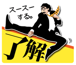 Mustache glasses 2 (In a love reason.) sticker #7364372