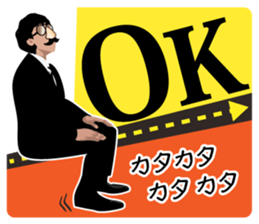 Mustache glasses 2 (In a love reason.) sticker #7364373