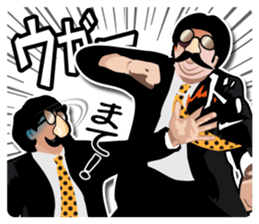 Mustache glasses 2 (In a love reason.) sticker #7364374