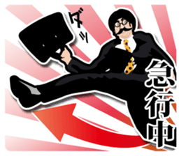 Mustache glasses 2 (In a love reason.) sticker #7364402