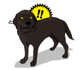 Doc the Labrador Retriever sticker #7364446