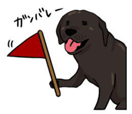 Doc the Labrador Retriever sticker #7364457