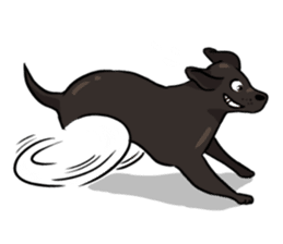 Doc the Labrador Retriever sticker #7364462