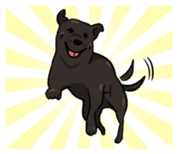 Doc the Labrador Retriever sticker #7364463