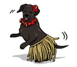 Doc the Labrador Retriever sticker #7364479