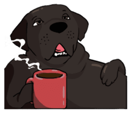 Doc the Labrador Retriever sticker #7364483
