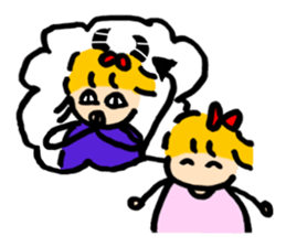 Yoko sticker of mom sticker #7364961