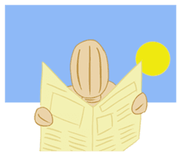 Daily Life of Wooden Man Models sticker #7365050