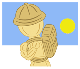 Daily Life of Wooden Man Models sticker #7365052