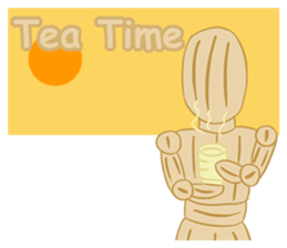 Daily Life of Wooden Man Models sticker #7365061