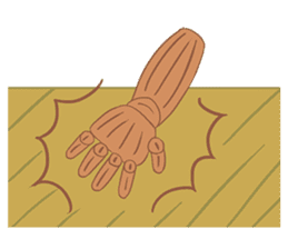 Daily Life of Wooden Man Models sticker #7365064