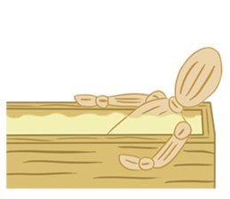 Daily Life of Wooden Man Models sticker #7365075