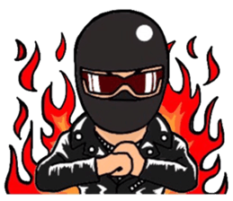 bikers Love 3nd sticker #7365204