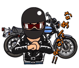 bikers Love 3nd sticker #7365218