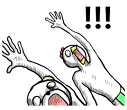 body with representation sticker 2 sticker #7365441