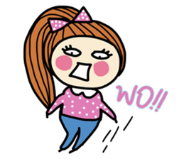 Fiya Pink Happy Day (TH) sticker #7365549