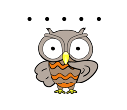 Contact innocent Owl sticker #7365803