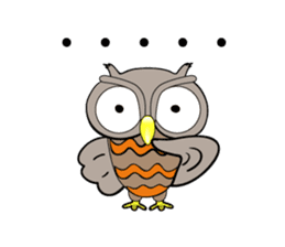 Contact innocent Owl sticker #7365803