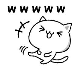 Simple and convenient cat sticker #7366048