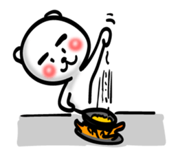 Easy to use Taiwanese. Eyebrow's Bear 2 sticker #7366135