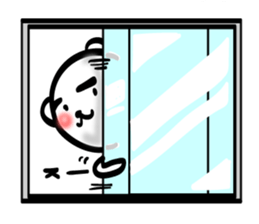 Easy to use Taiwanese. Eyebrow's Bear 2 sticker #7366147