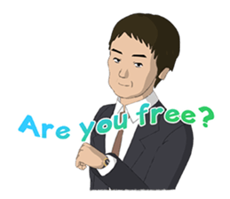 Life of businessman sticker #7366328