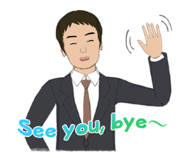 Life of businessman sticker #7366337