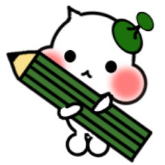 It is made with a sticker with Stella