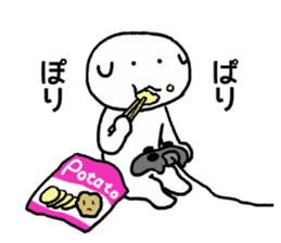 approximately goofy dog sticker #7367055