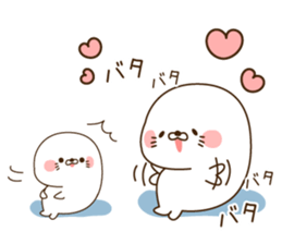 Stinging tongue seal For sweethearts sticker #7367145