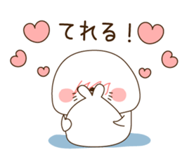 Stinging tongue seal For sweethearts sticker #7367152