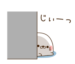 Stinging tongue seal For sweethearts sticker #7367154