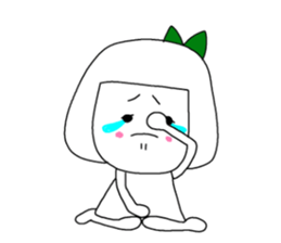 She is a pretty girl Mi-chan2. sticker #7367194