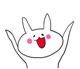 Prank chick and rabbit in the world sticker #7367336