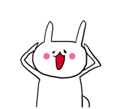 Prank chick and rabbit in the world sticker #7367337