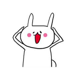 Prank chick and rabbit in the world sticker #7367337