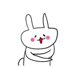 Prank chick and rabbit in the world sticker #7367342