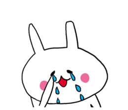 Prank chick and rabbit in the world sticker #7367347