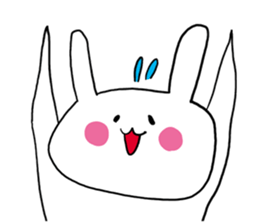 Prank chick and rabbit in the world sticker #7367352