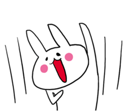 Prank chick and rabbit in the world sticker #7367356