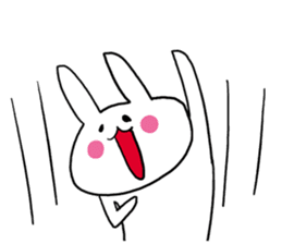 Prank chick and rabbit in the world sticker #7367356