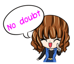 cool business couple sticker #7367565