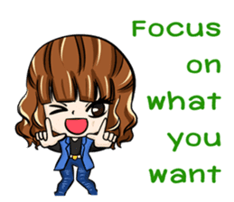 cool business couple sticker #7367566