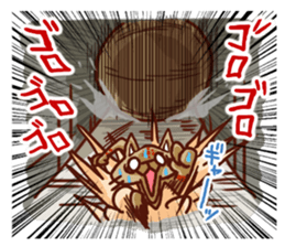 the pad of cat @ Unmanned island sticker #7367910