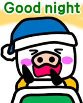 Pig-nose Lunda[English version] sticker #7368212