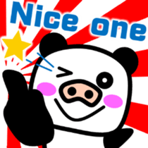 Pig-nose Lunda[English version] sticker #7368217