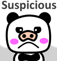 Pig-nose Lunda[English version] sticker #7368222