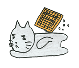 cat and igo sticker #7368599
