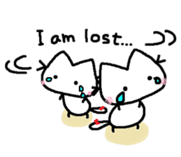 Kitten of a pretty heart (English ver.) sticker #7369098